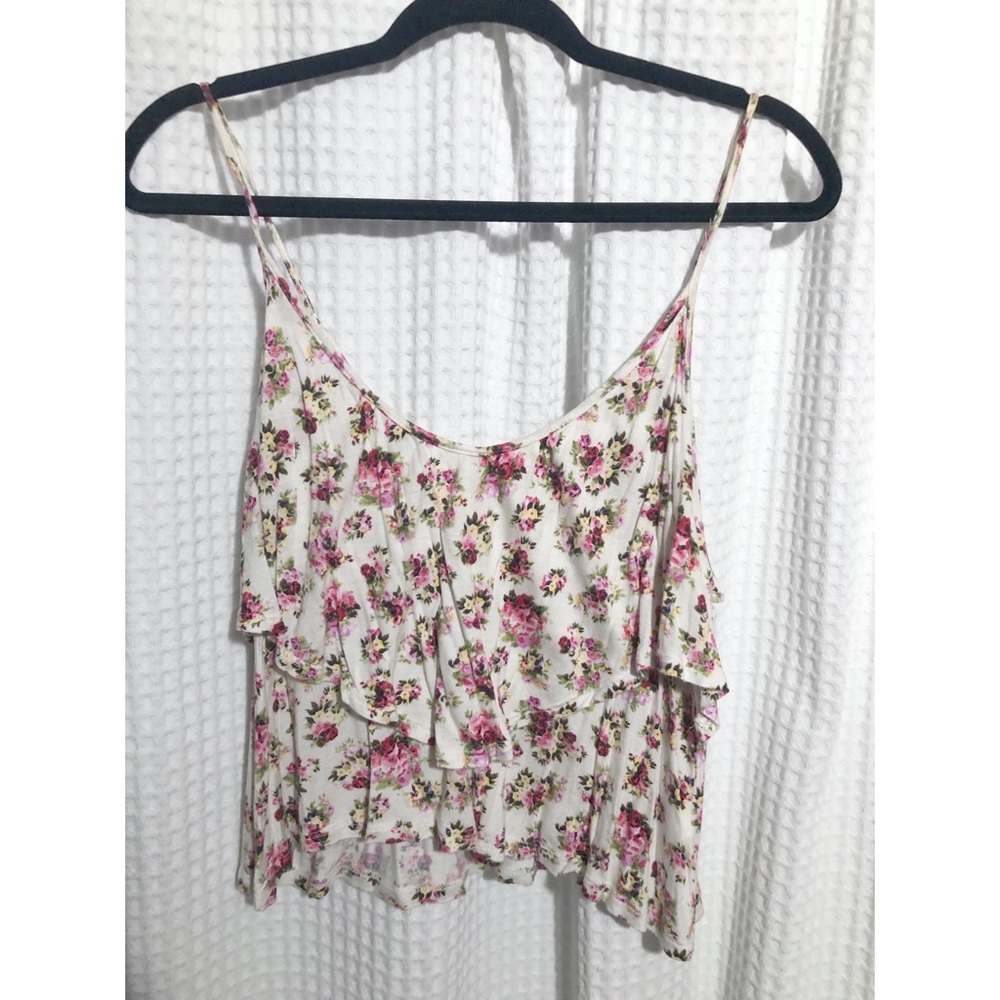 Floral crop top